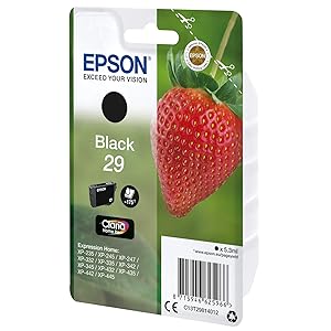 EPSON Strawberry Ink Cartridge for Expression Home XP-445 Series, Black