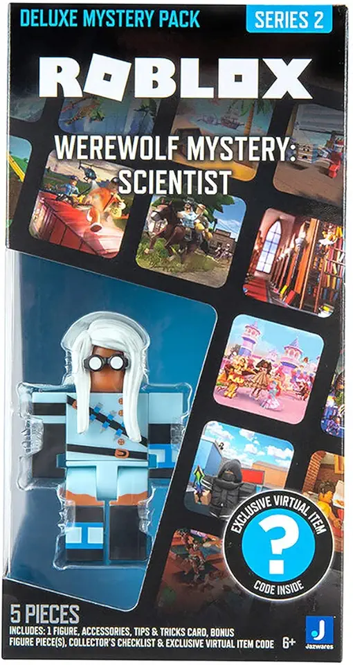 Roblox - Boneco Deluxe de 7cm - Werewolf Mystery: Scientist