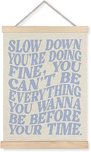 LUVADIAN Song Lyrics - Arte de pared, decoración de pared azul claro, marco para colgar pósteres, disco pop años 70, color azul retro, decoración de