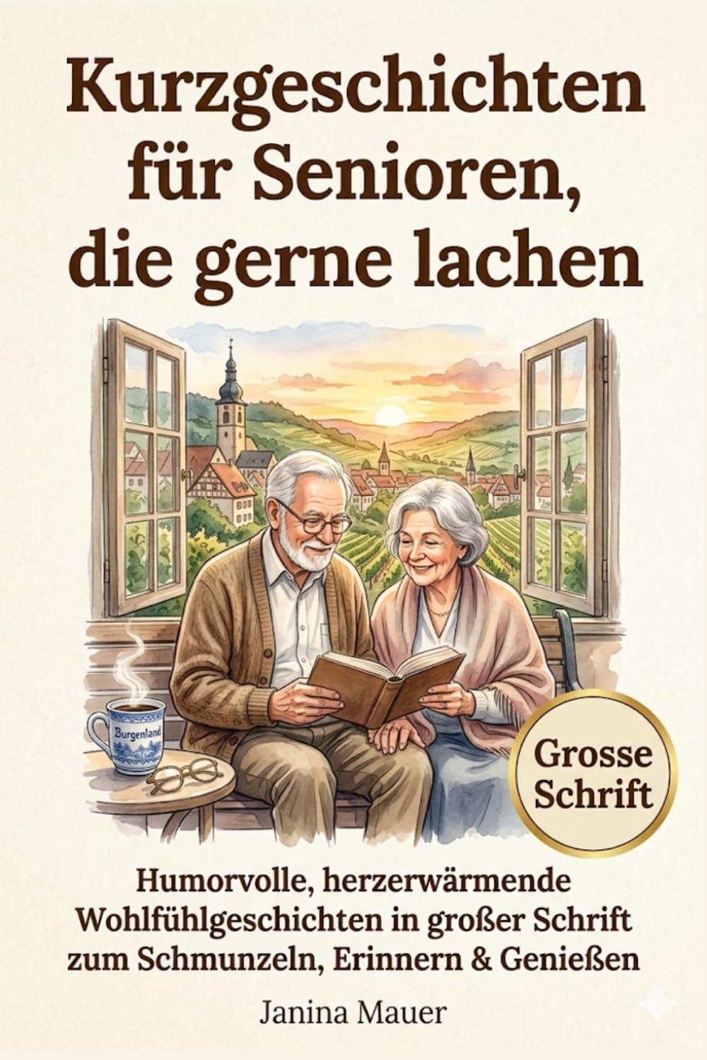 Kurzgeschichten für Senioren, die gerne lachen: Erhebende, humorvolle und herzerwärmende Wohlfühl-Kurzgeschichten in Großdruck – Lustige Geschichten ... Lächeln und Verschenken an ältere Angehörige