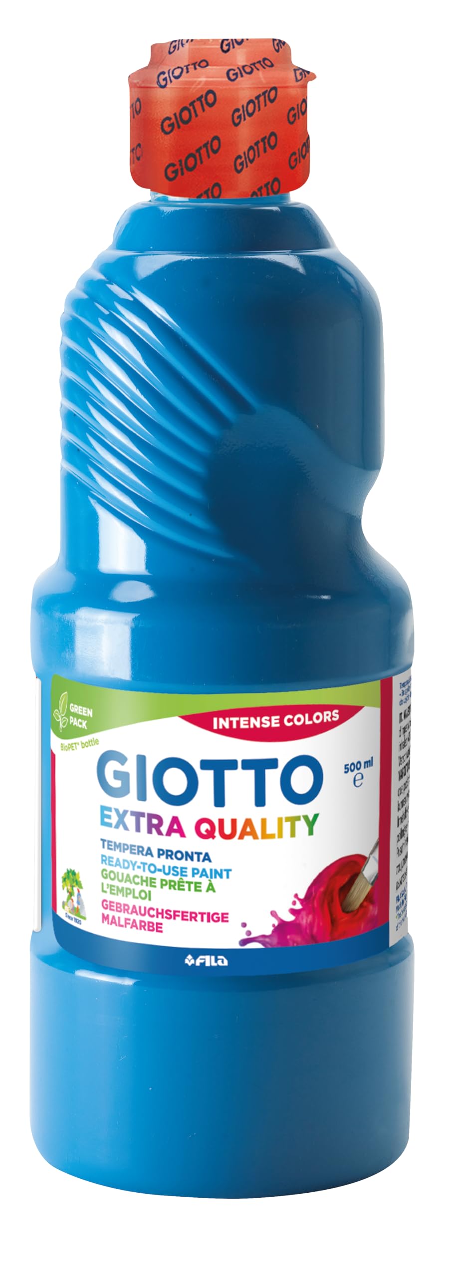 Giotto 533200 - 6 botes de pintura de 500 ml