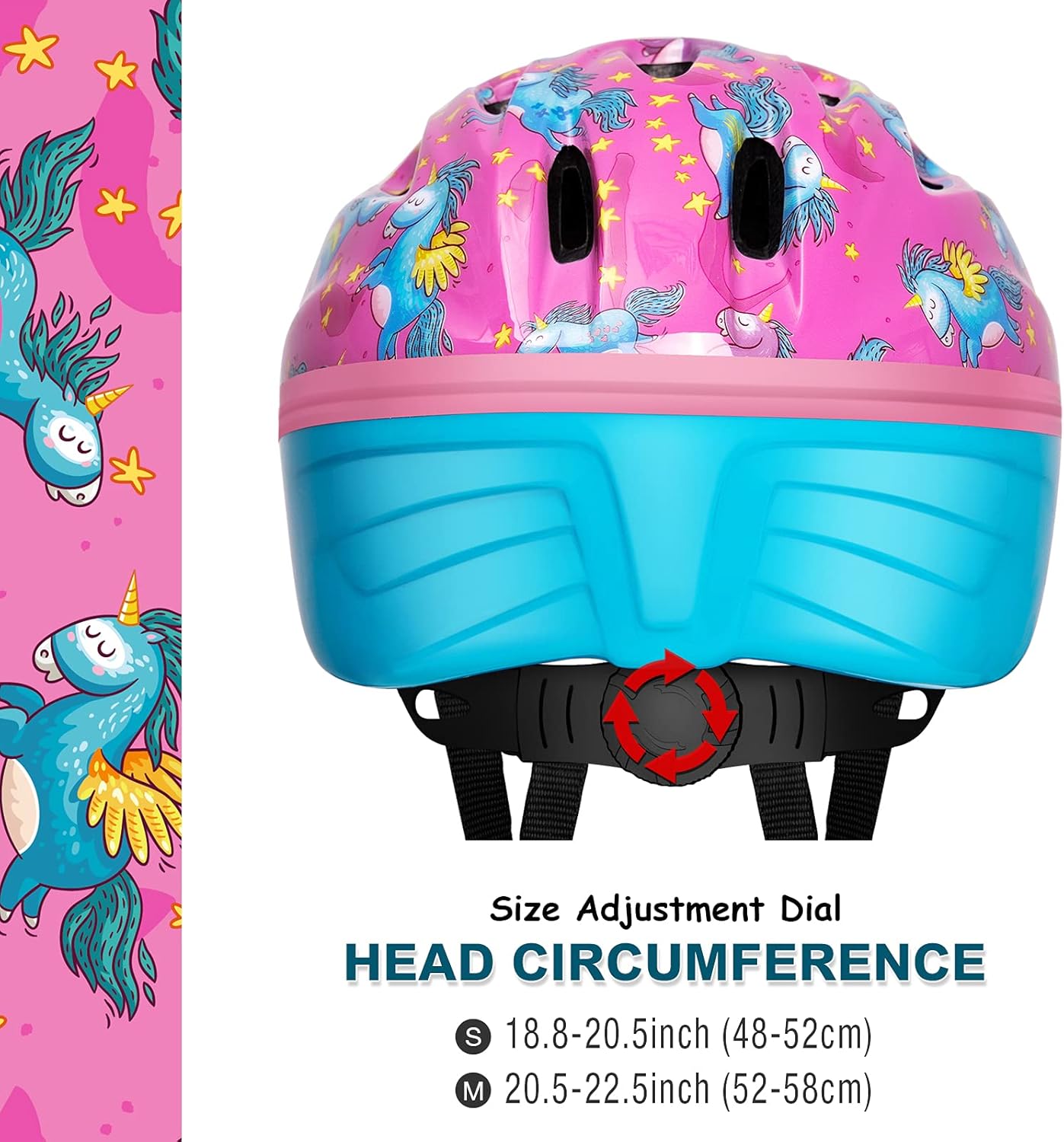 OutdoorMaster Toddler Kids Bike Helmet - Multi-Sport 2 Sizes Adjustable Safety Helmet for Children (Age 3-15), 14 Vents for Kids Skating Cycling Scooter : Sports & Outdoors