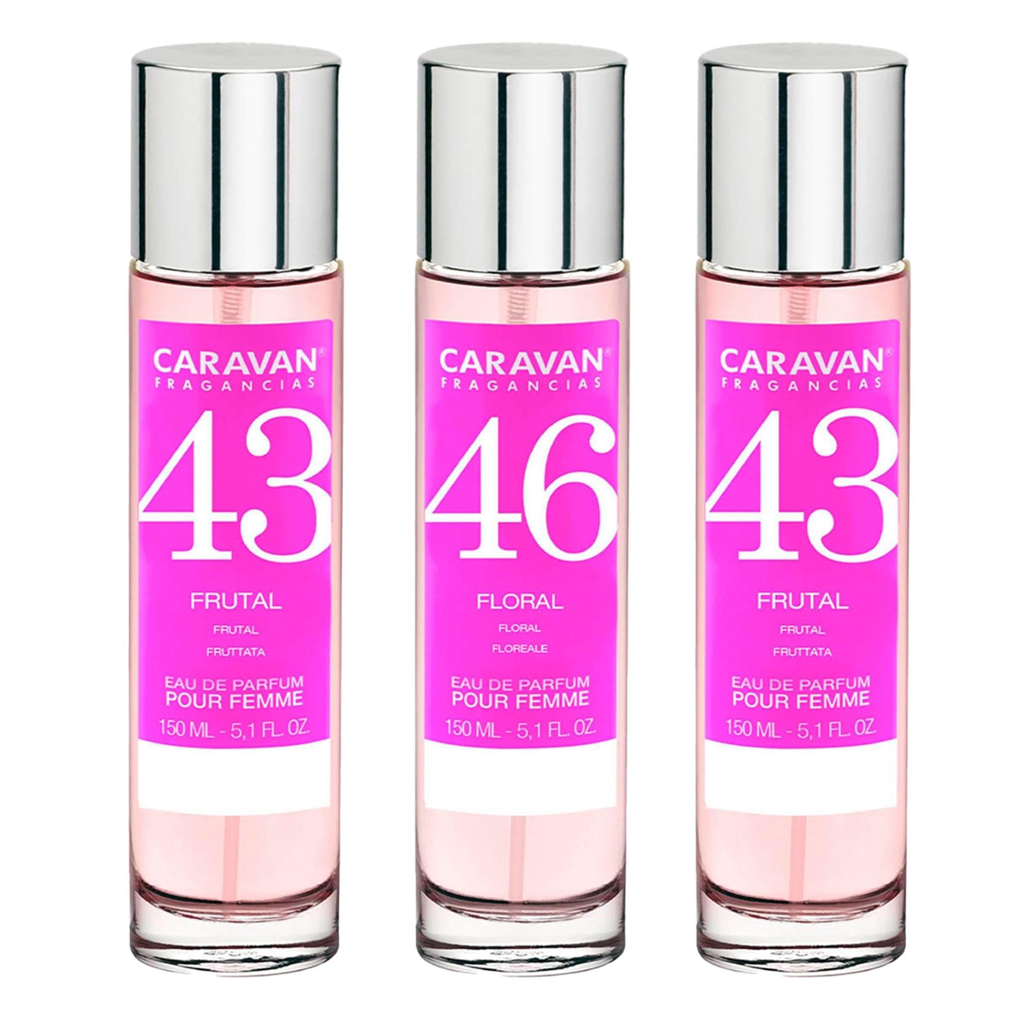 3 x Caravan profumo da donna (2) n. 43 n. 46-150 ml.