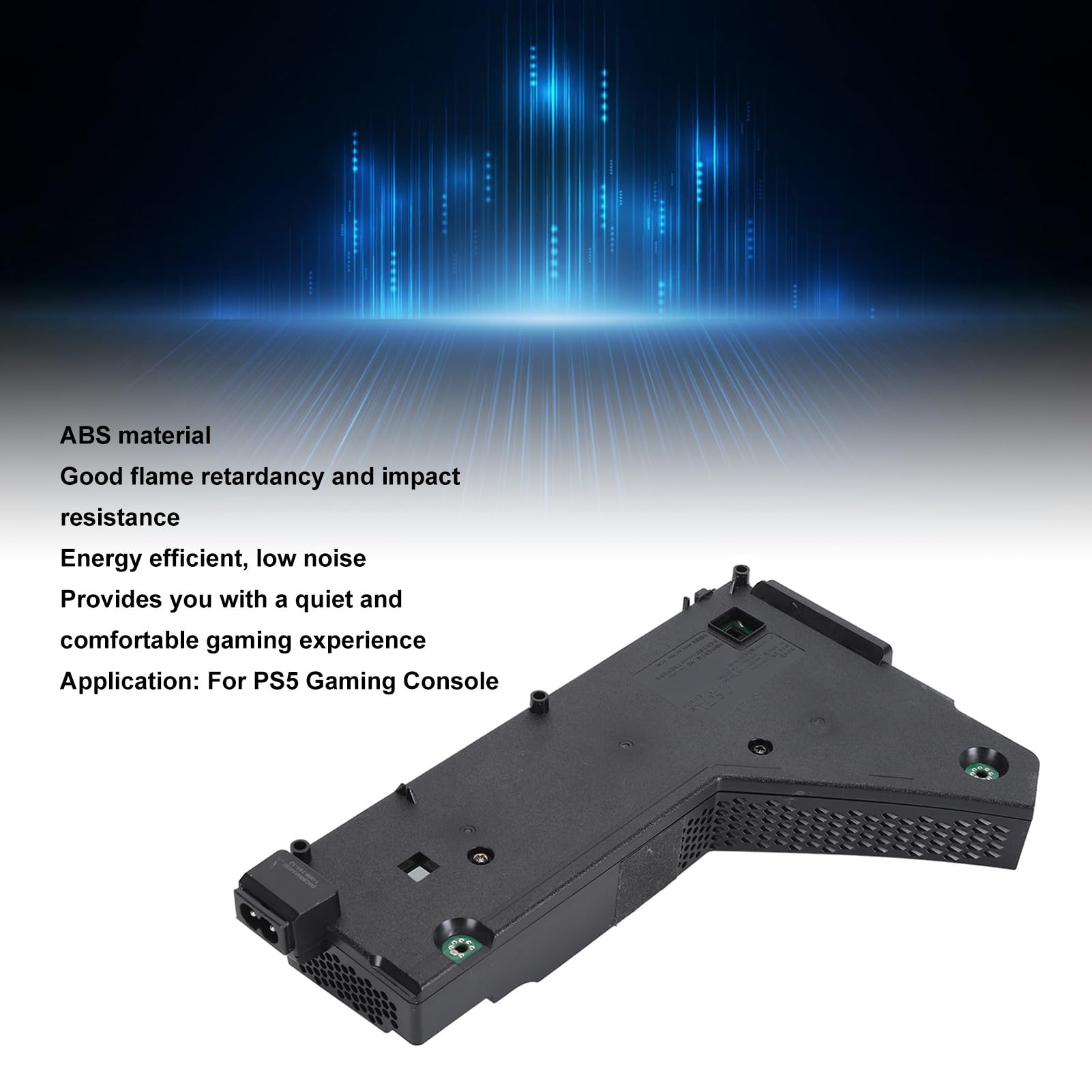 Alimentatore Interno per Console di Gioco PS5, Alimentatore Sostitutivo per PS5 100‑127 V 200‑240 V, Alimentatore per Console di Gioco, Adattatore di Ricambio per Alimentatore CA