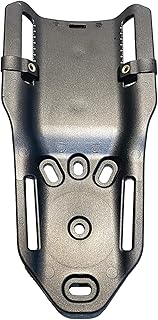 HolsterBuilder Full Duty Drop Hanger - Belt Loop Hanger Adapter with Mounting Holes - USA Made Duty Holster Attachment Accessories - Fits 1/4 - 2 Inches Belt Width