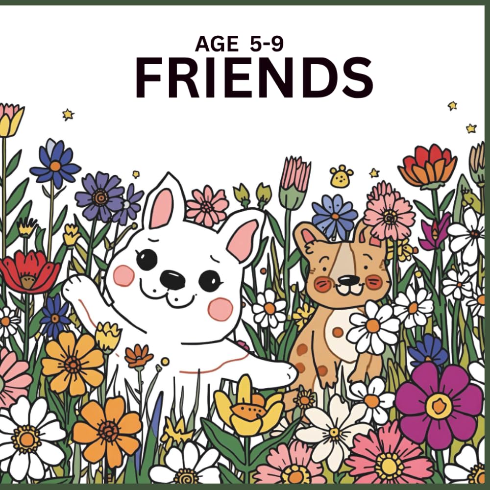 Friends: A Coloring Book
