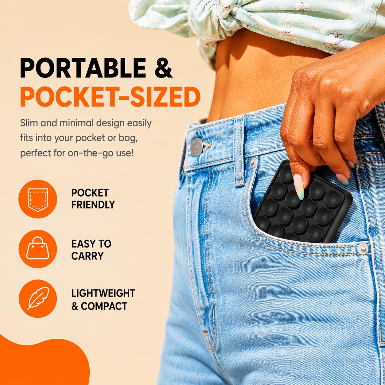 Mizi Magnetic Phone Grip - Mag Safe & Strong Hold -5