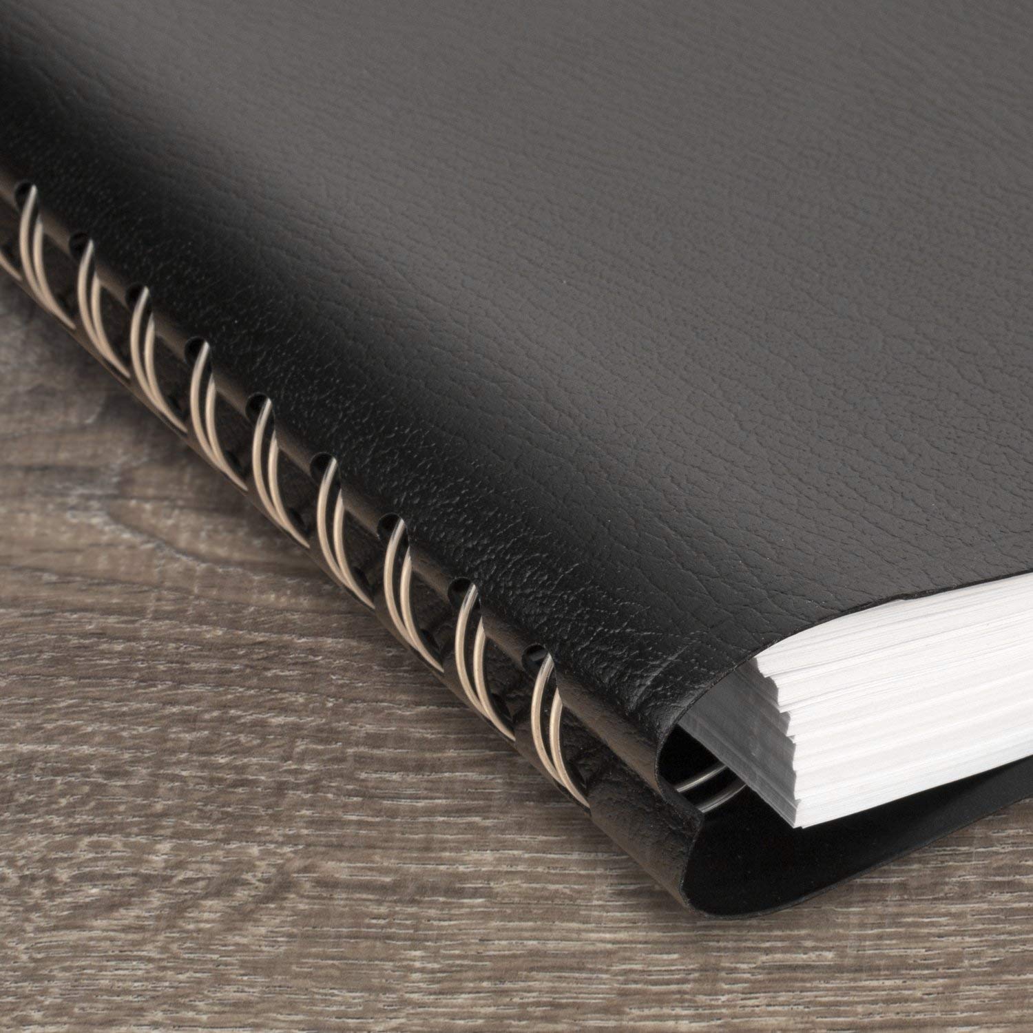AT-A-GLANCE, Agenda settimanale 2021, 17,8 x 21,9 cm, media, a colonna, DayMinder, nero (G5900021)