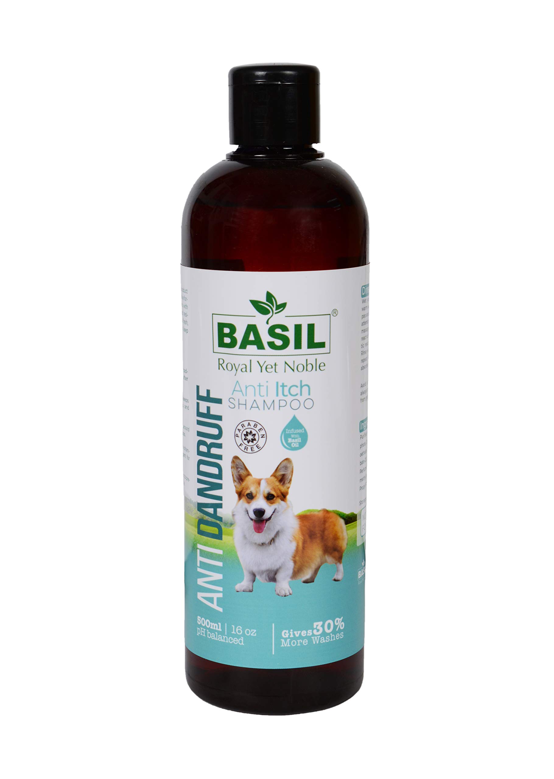 Basil Anti Dandruff Anti-Itch Shampoo, 500 ml (B089525C7V) Amazon Price History, Amazon Price Tracker