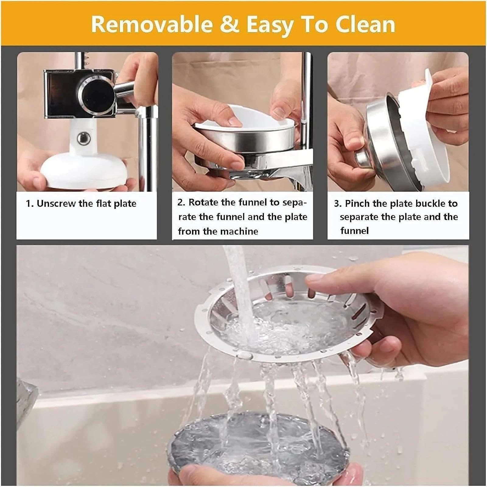 Spremiagrumi manuale in ghisa resistente con frantoio in acciaio, facile da pulire, per limone, arancia, frutta, perfetto per uso domestico e bar