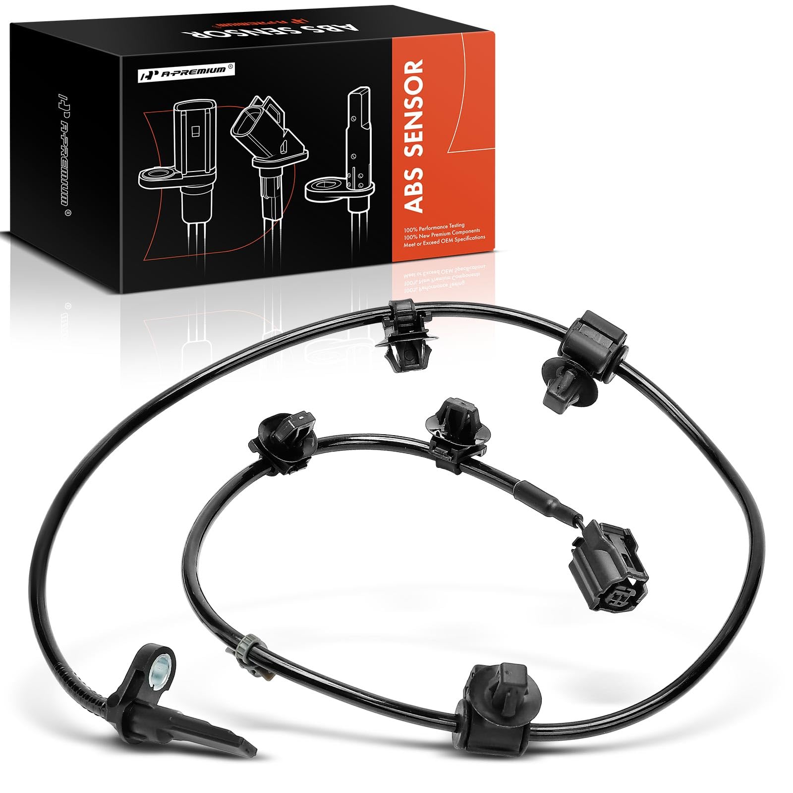 A-Premium 4PCS Front & Rear ABS Wheel Speed Sensor Set For Scion FR-S & Toyota 86 (2013-2020)