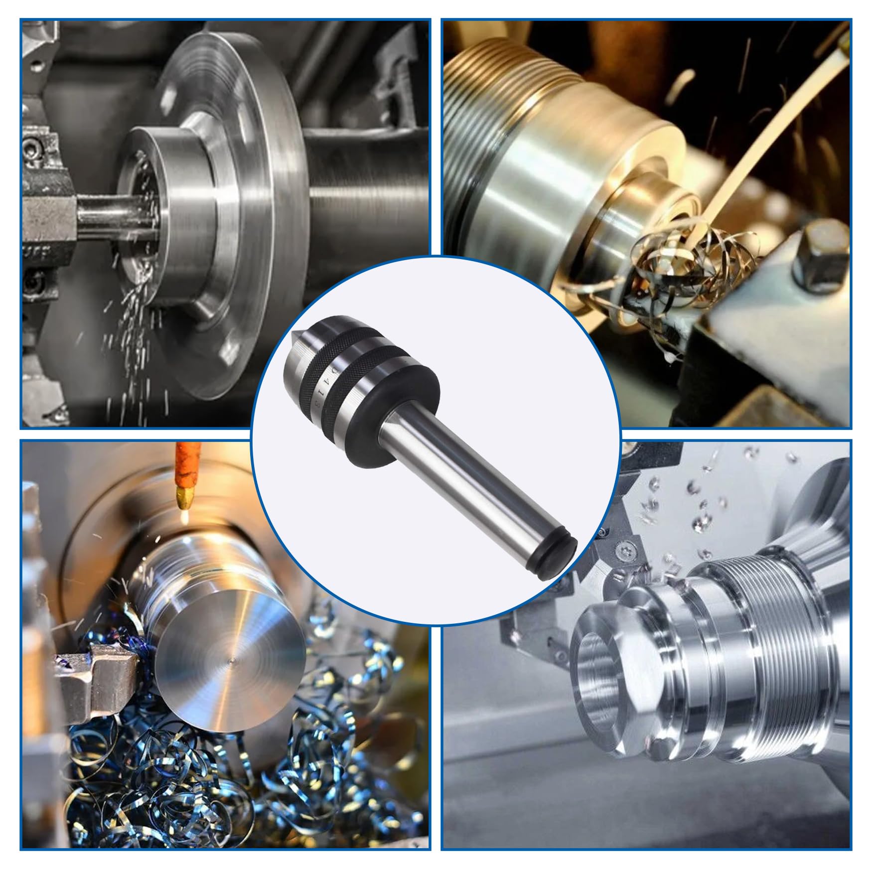 WFLNHB MT3 Live Center - High Precision Lathe Tool -6