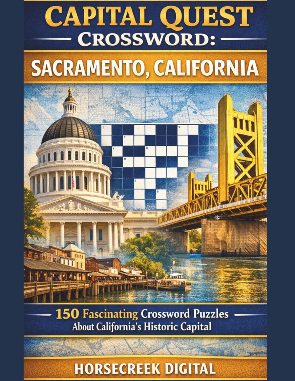 Capital Quest Crossword: Sacramento, California: 150 Fascinating Crossword Puzzles About California’s Historic Capital