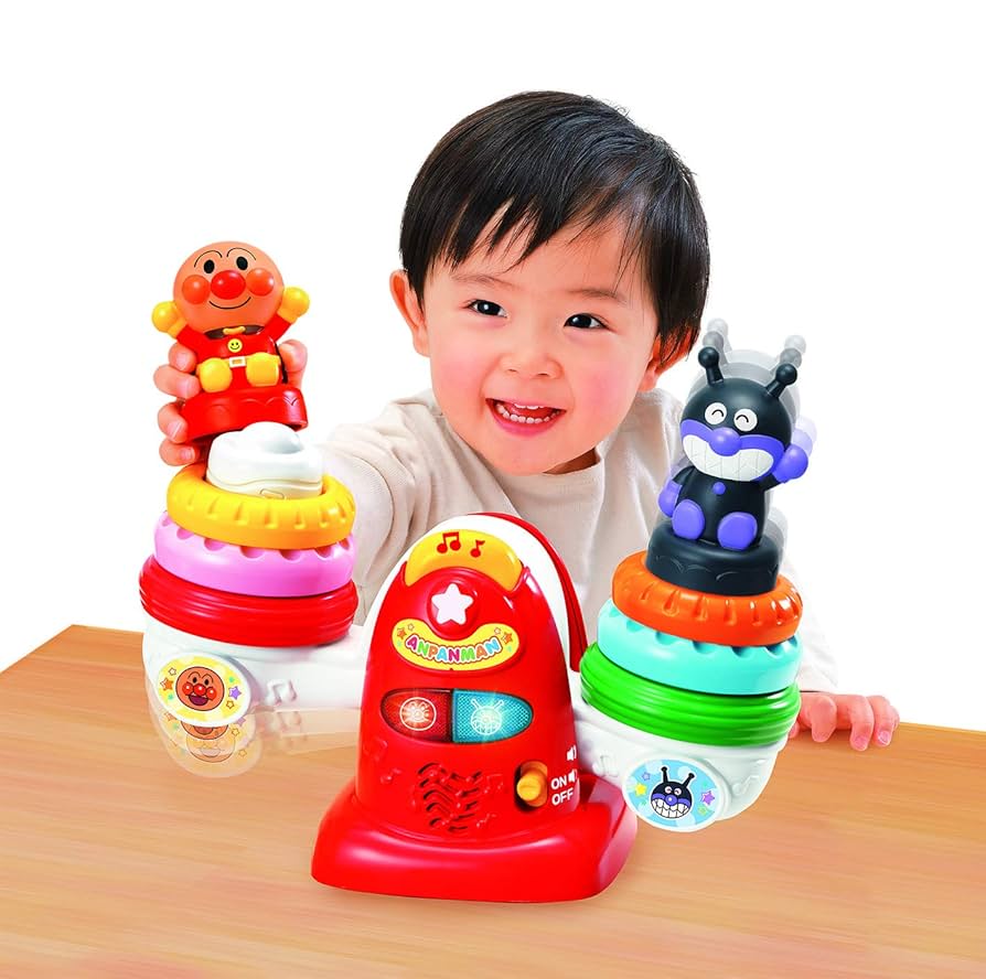 Amazon | ジョイパレット アンパンマン かさねてユラユラ 育脳