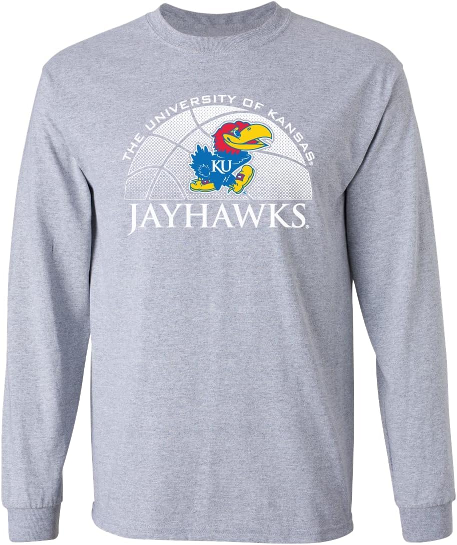 CornBorn Kansas Long Sleeve Shirt - KU Long Sleeve Tshirt - Pick Your Design
