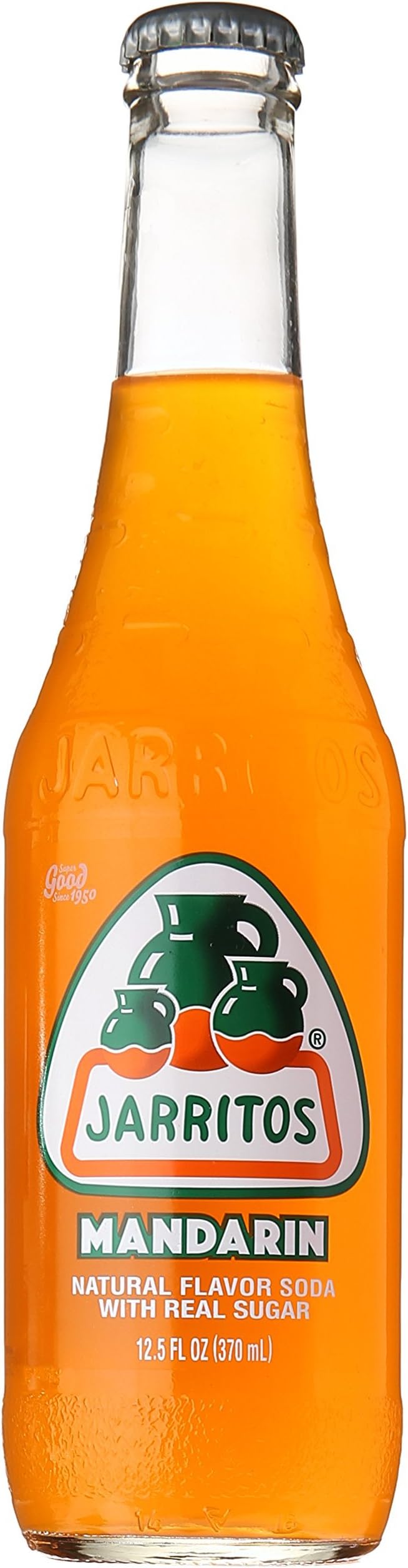 Jarritos Mandarina Soft Drink Pack of 6-12.5 oz