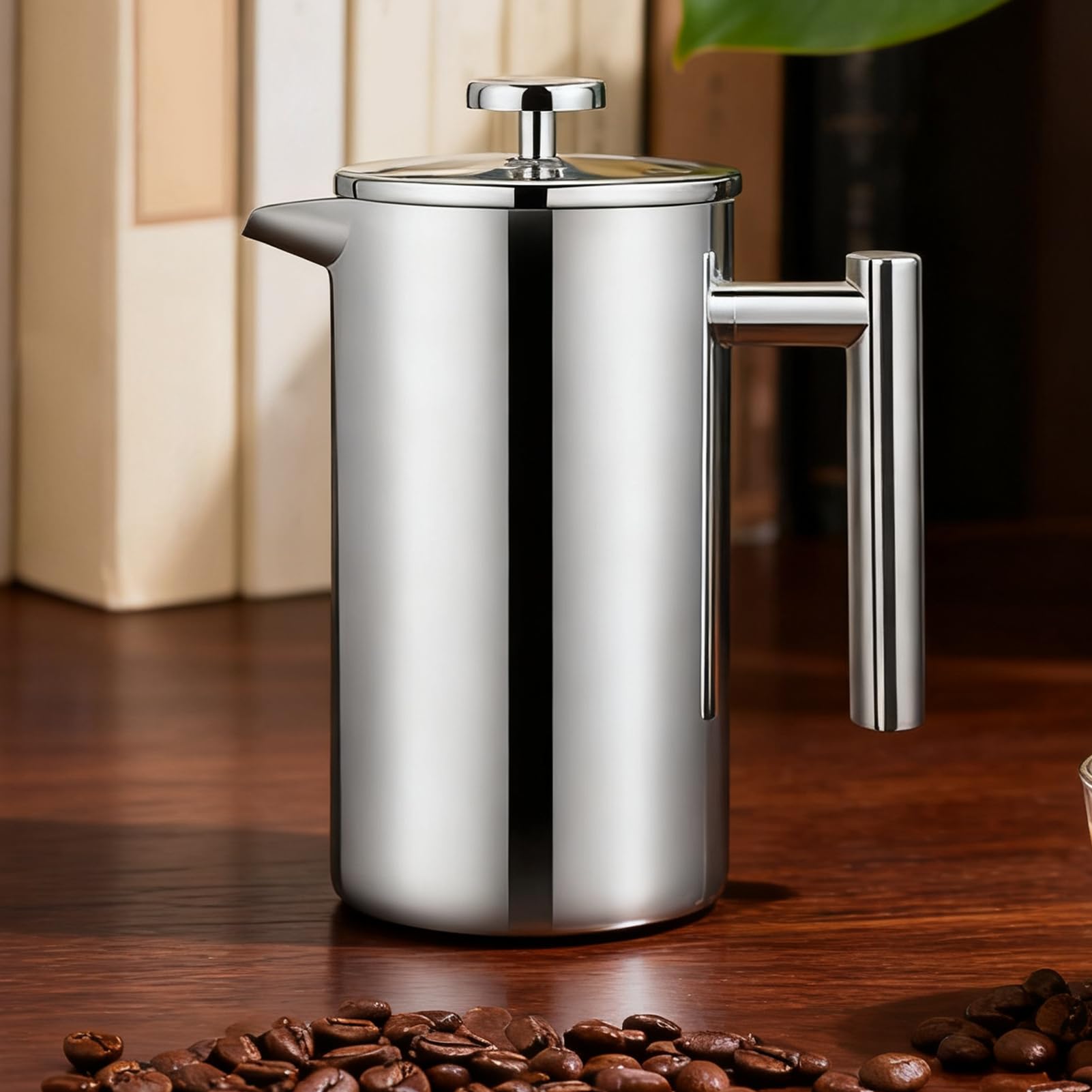 Prensa Francesa Para Té Acero Inoxidable Fácil De | Para Café Frío Para Hombres, Mujeres, Profesionales, Entusiastas, Cocina, Café, Viaje,