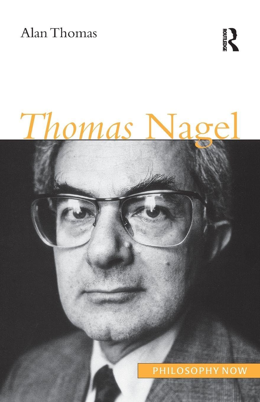 Thomas Nagel by Alan Thomas PAPERBACK 9781844650354