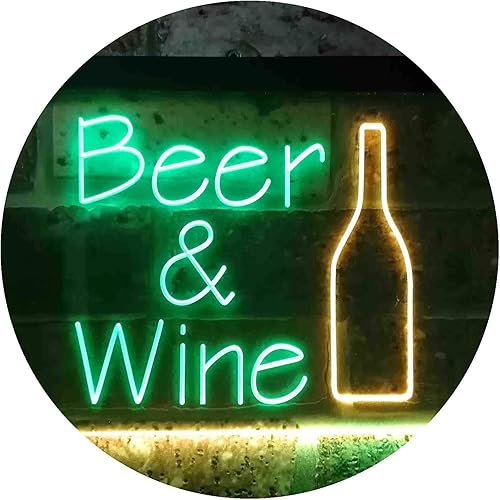 Miniatura 20 de ADVPRO Cerveza Vino Bottom Bar Club Garage Dual Color LED Neon Sign Rojo y Azul 24" x 16" st6s64-i3391-rb Rojo y azul,azul y Red,Azul y