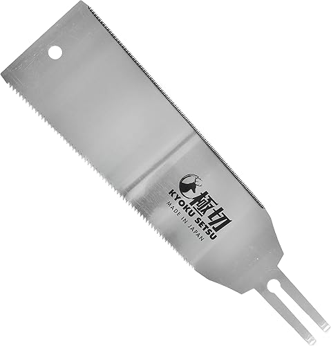 Great Neck Kyoku Setsu - Sierra japonesa Ryoba de doble filo, sierra ultrafina, sierra de mano detallada, sierra de doble filo, sierra de madera