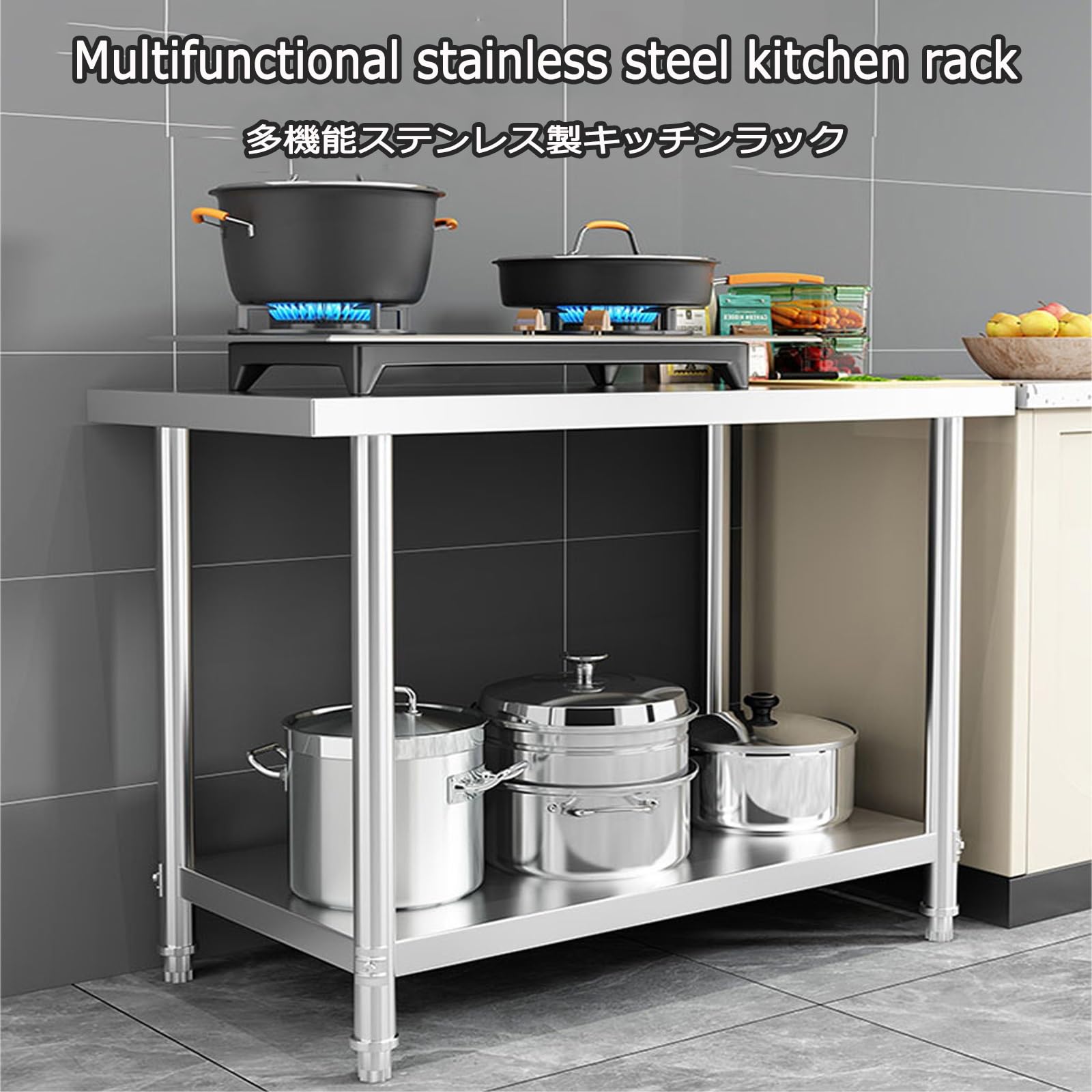 Zubereitungstische, Küchen-Catering, deckt Privatküchen, Restaurants(130 * 60 * 80cm/51.1 * 23.6 * 31.5in)