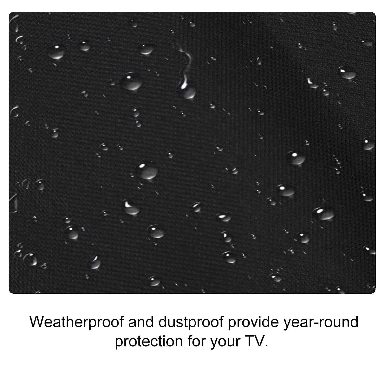 Homoyoyo Copertura per Tv da Esterno 30-32 Pollici Protettivo per Schermo Tv Antipolvere Resistente ai Raggi UV per Protezione Televisione Outdoor
