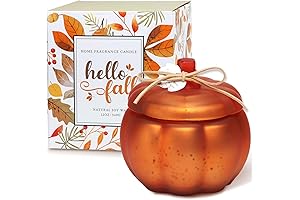 Pumpkin Spice Scented Shaped Candle: A Warm and Inviting Fall Essential