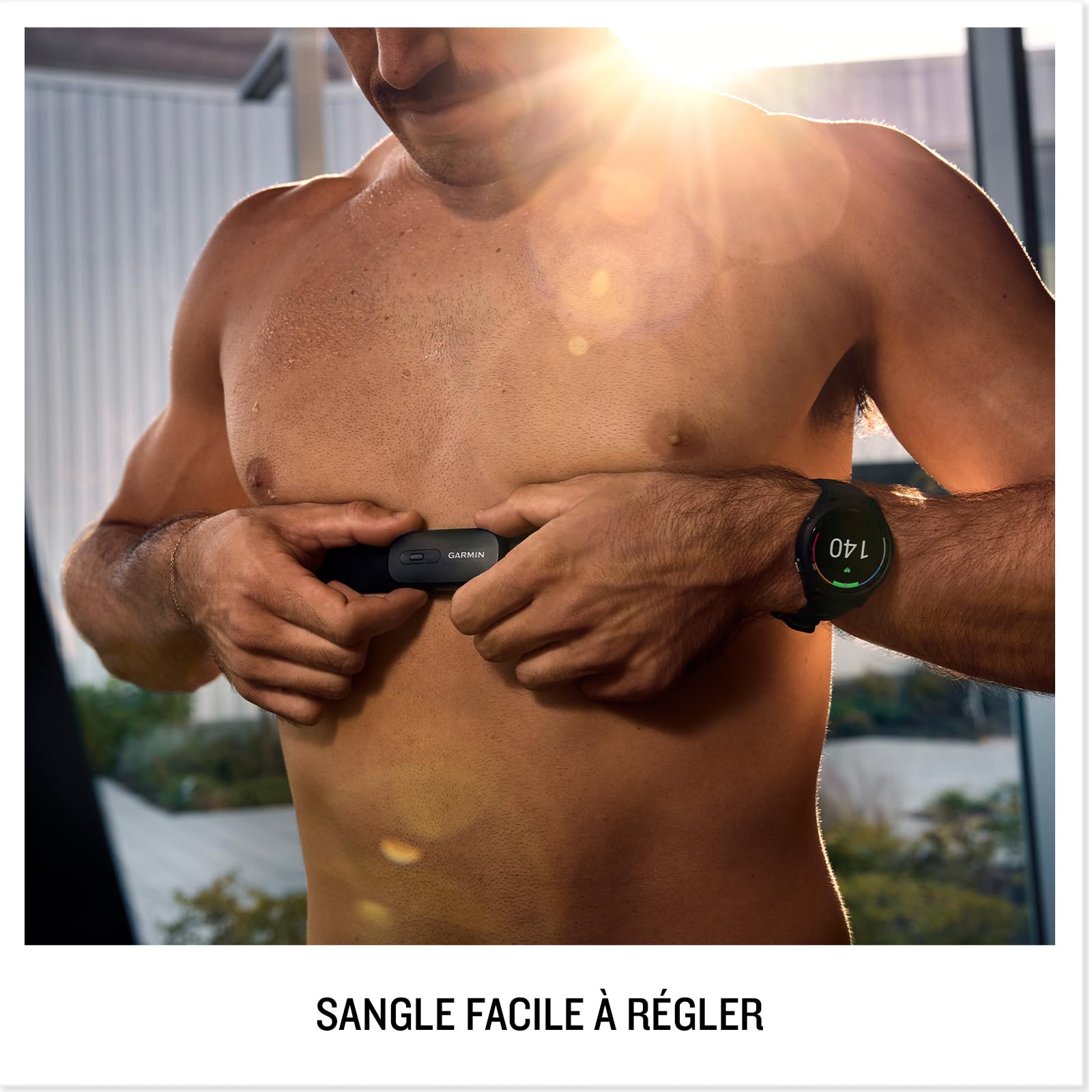 Garmin HRM 200 - Heart Rate Monitor - Size M - XL : Amazon.com.be