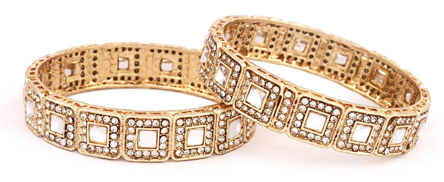 Stylish Kundan Bangles for Women