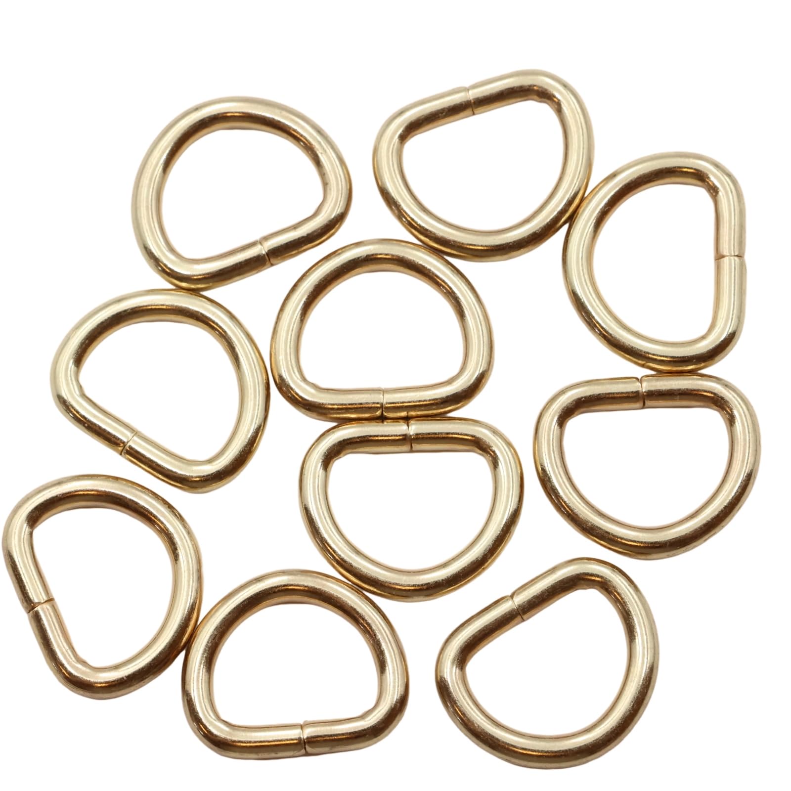 Amazon.co.jp: KUKU工房 Dカン 内径13mm 線径2.8mm 10個セット レザー
