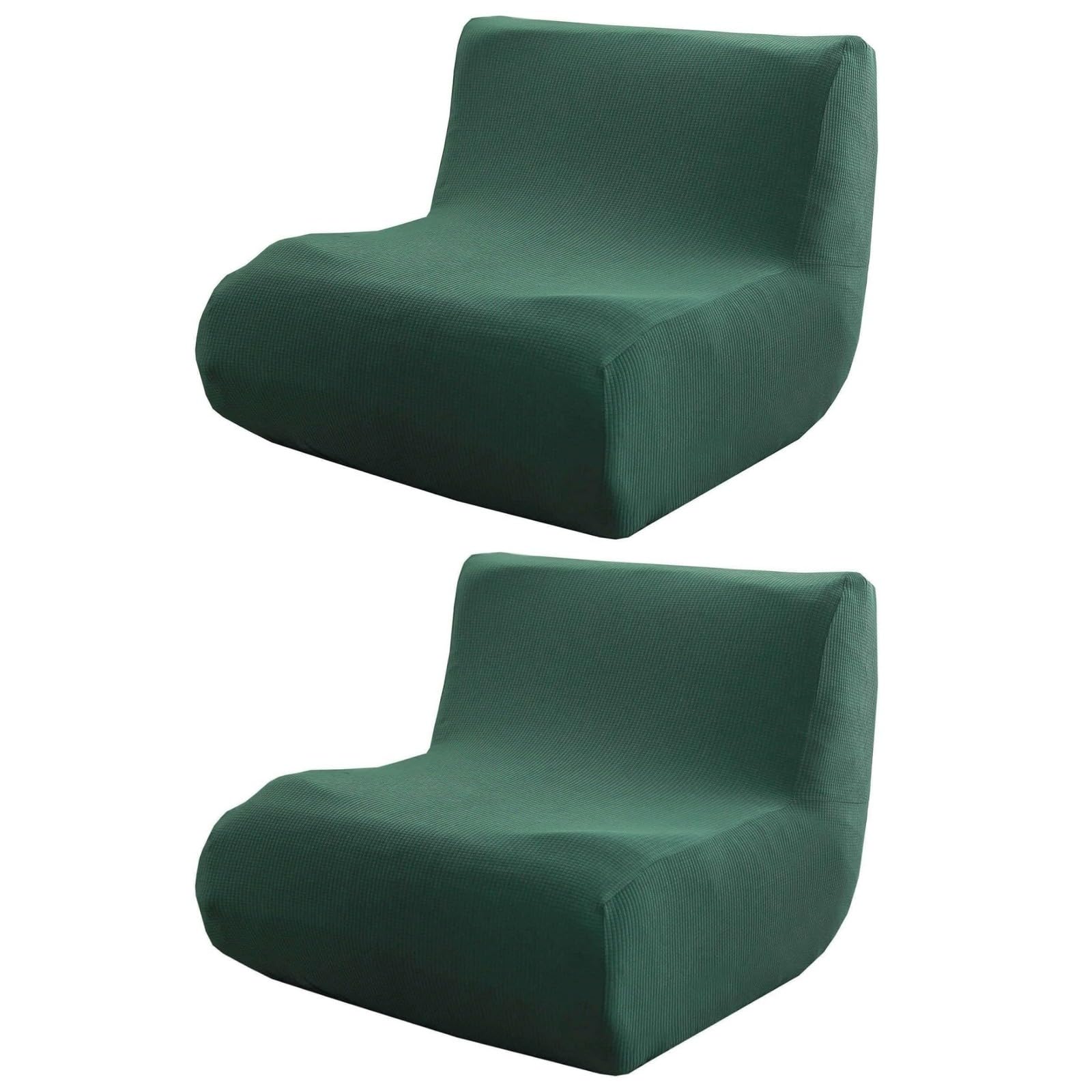 Housse de canapé extensible sans accoudoirs pour rénover un fauteuil usé