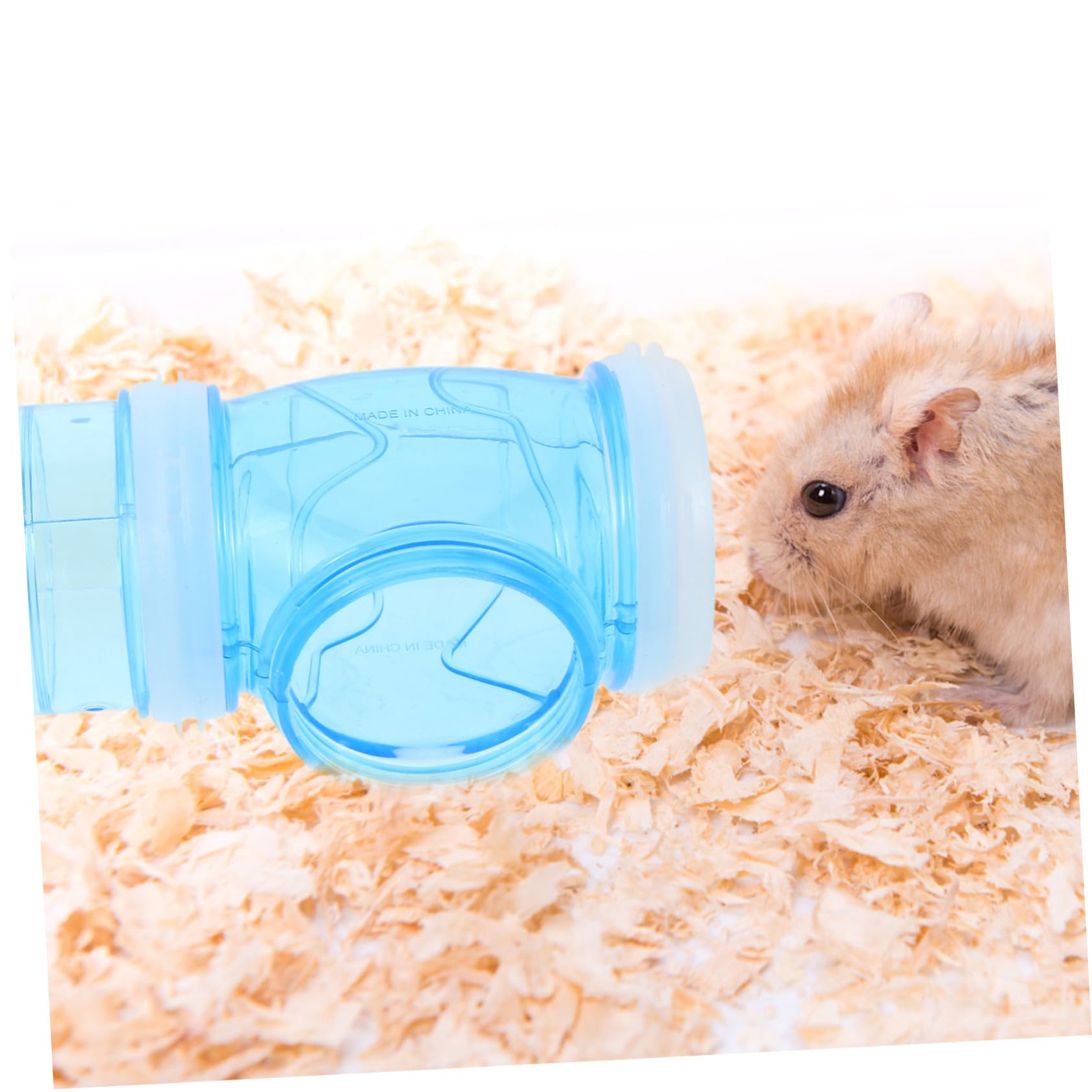 BESPORTBLE 5 Sätze Hamster Tunnel Set Teilig Langlebige Rohre DIY Labyrinthspielzeug Einfach zu Montieren Erweiterung für Hamsterkäfig Außentunnel für Ratten und Kleintiere