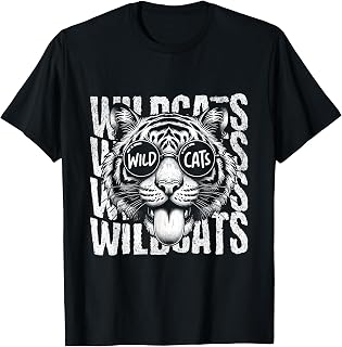 Wildcats School Sports Fan Team Spirit Back To school T-Shirt