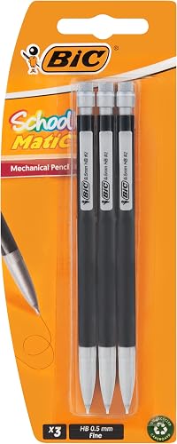 BIC Schoolmatic Pencil 0.5mm 3pack