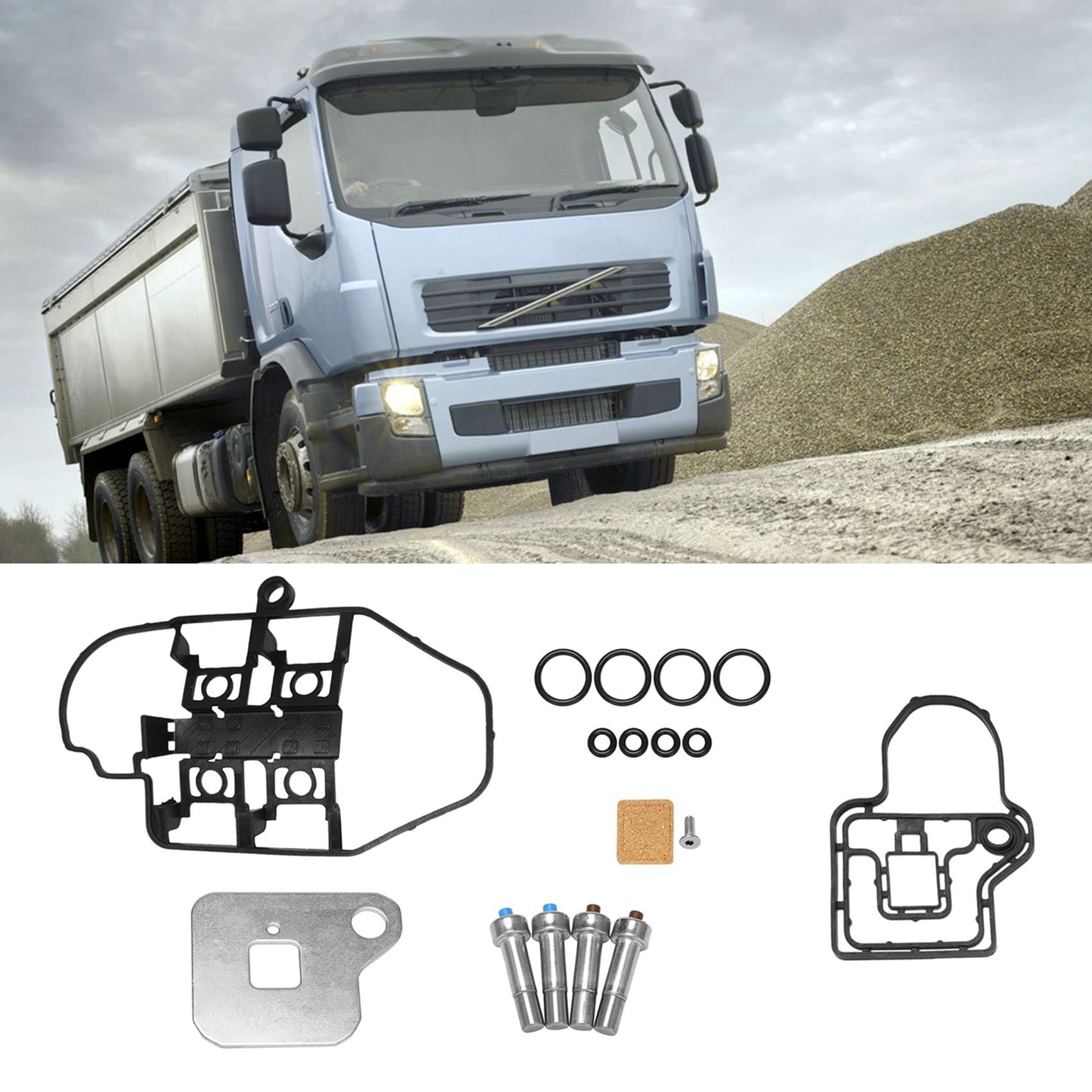 Shuimitao 6X Kit di Riparazione Elettrovalvola Scatola di Velocità Ricambi Auto per Autocarri VOE 22327063-1