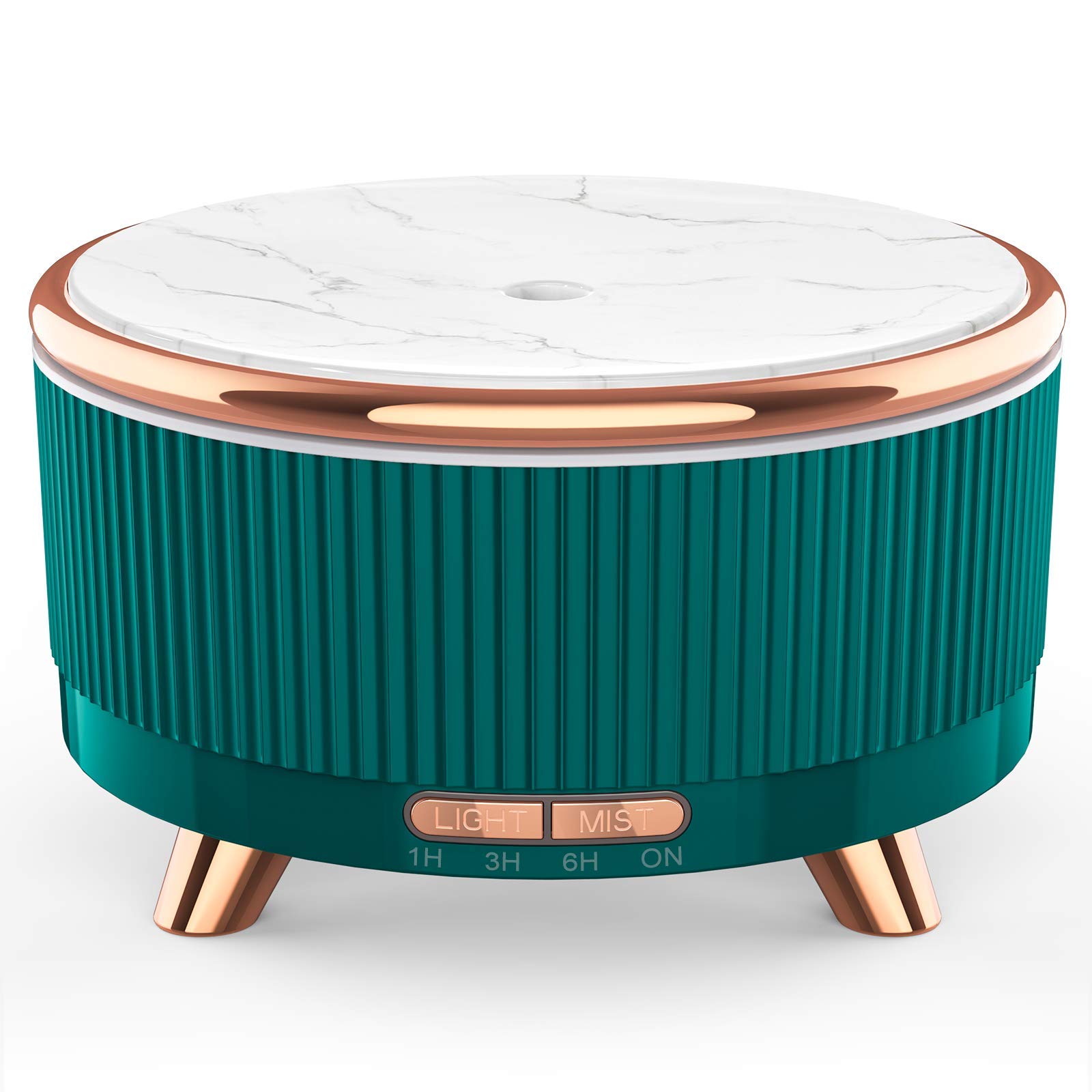 MKL Diffusers for Essential Oils Large Room, 500ml Aromatherapy Diffuser?Ultrasonic Mist Humidifier, 7 Colors Changed