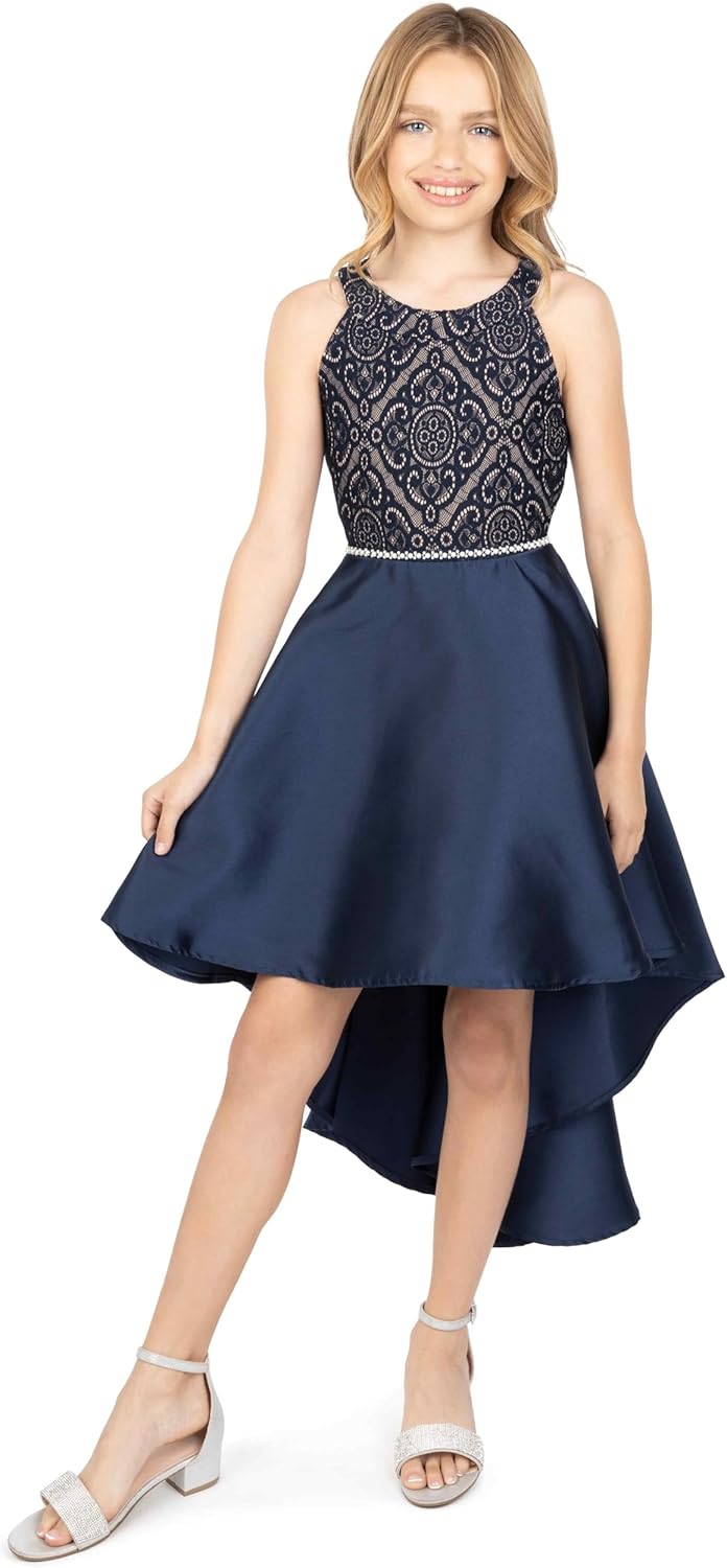 Speechless Girls' High-Low Sleeveless Party Dress