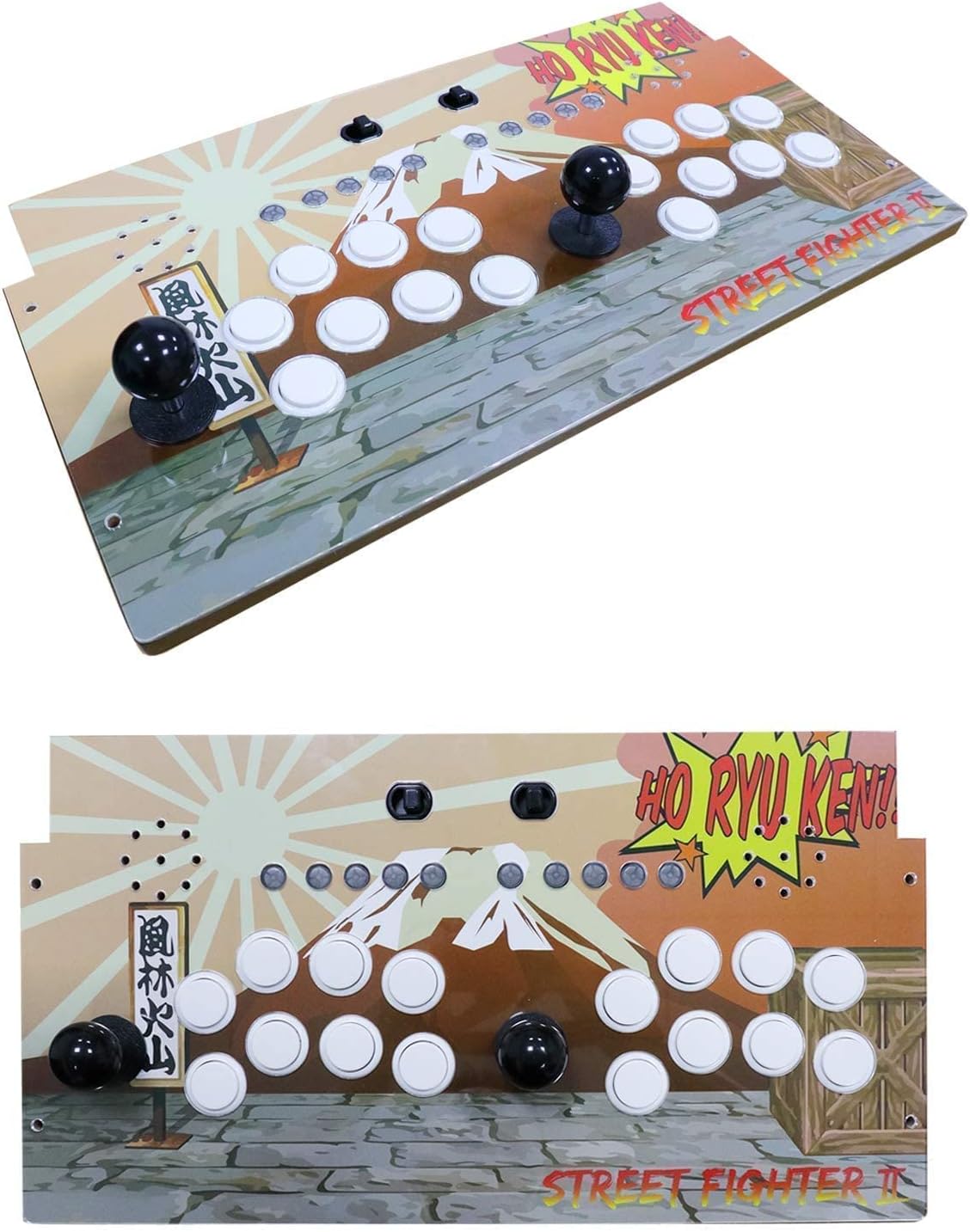 SNES Fighting Stick for Arcade1Up Cabinet, Play SNES, Super Famicom SFC Console on The Cabinet, Joysticks Specially Designed for Arcade1Up : Video Games