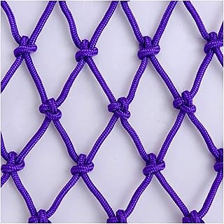 Protection Rope Net Safety Net Climbing Net 2*3m Safety Net Protection Climbing Frames Child Staircase Balcony Anti-fall Net Fence Net Colorful Nylon Rope Woven Net Decorative Ha(Size:3*3m（10*10ft）)