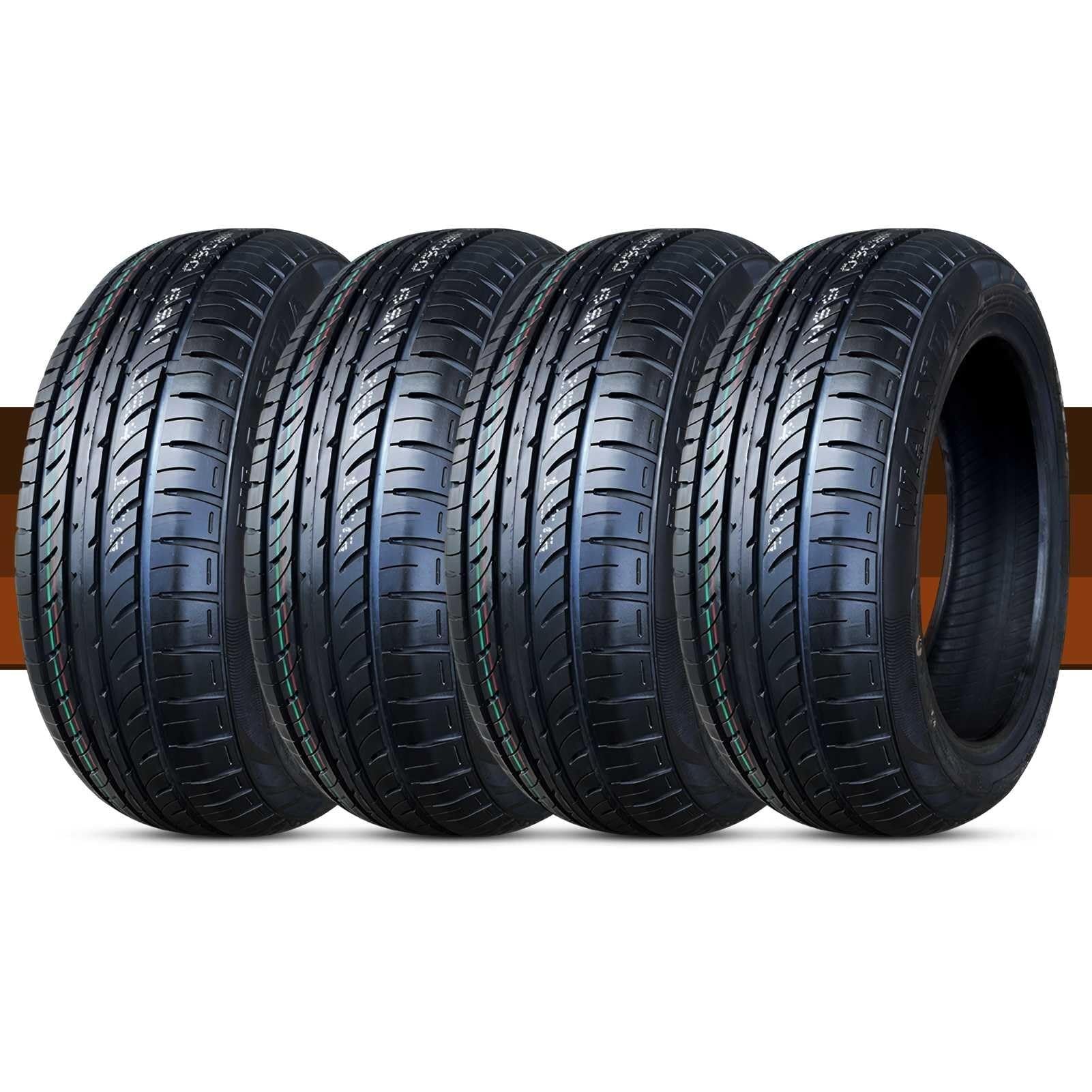 4 Sztuki 145/60R13 Opona, Bezdętkowa Odporna na Zużycie Zamienniki do Samochodów Kompaktowych Indeks Nośności 66N Maks Ciśnienie 300KPA