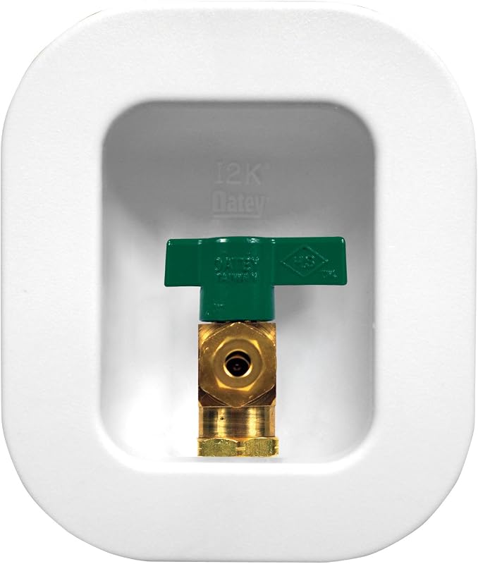 Oatey 12K Ice Maker Outlet Box with Nails - 1 Each