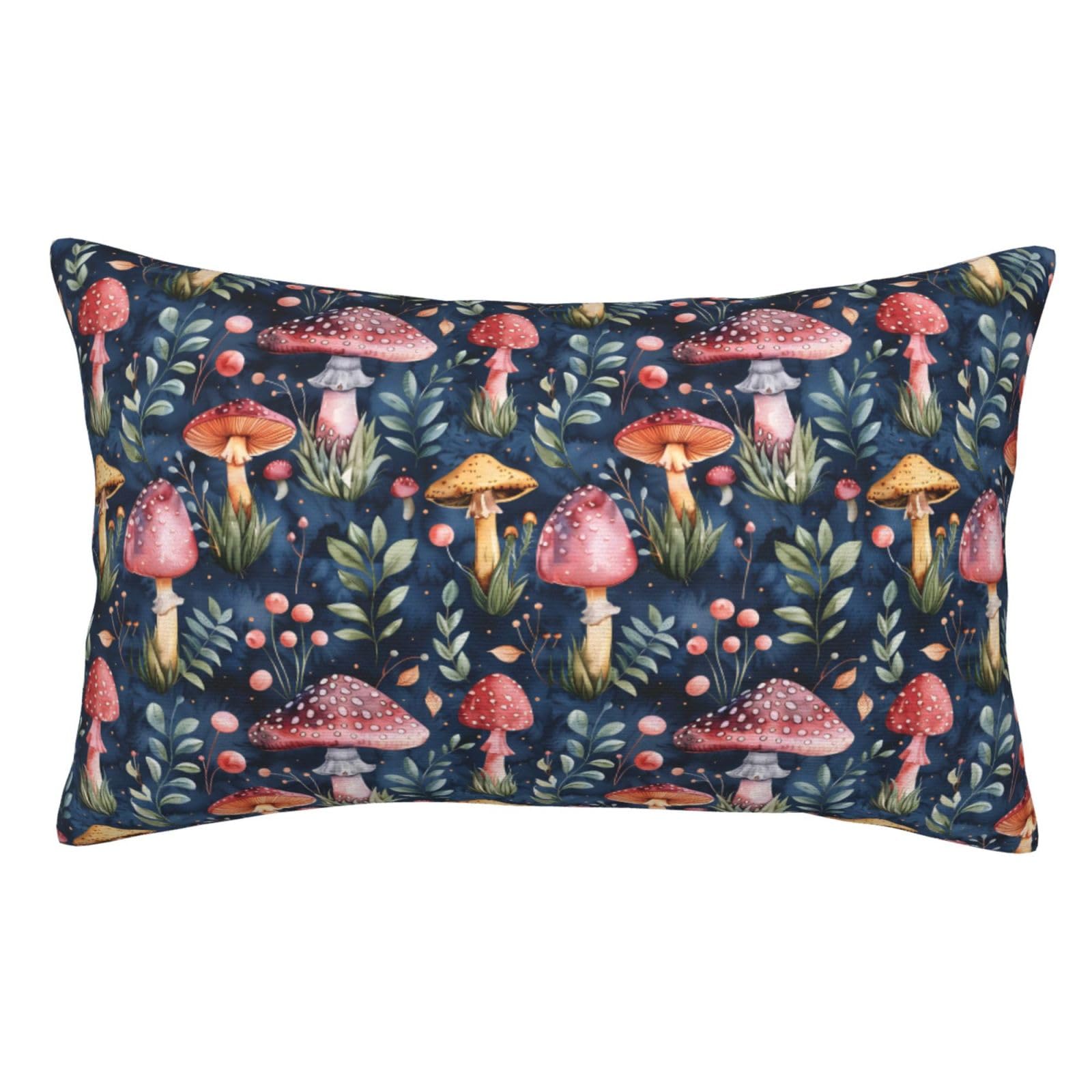 Fundas de cojín Sewant 40x60cm y funda de almohada para sofá colorida con patrones de setas