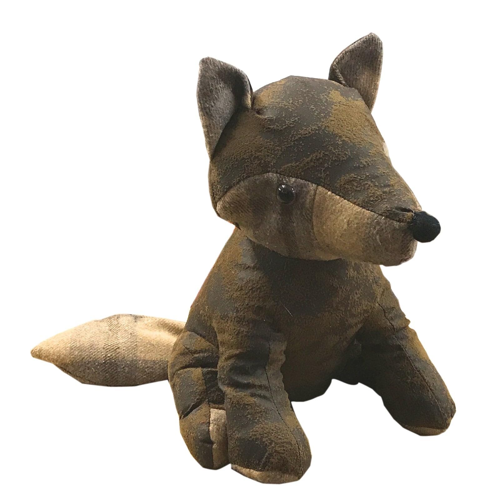 Carousel Home and Gifts Sweet Fox Fabric Animal Door Stop ~ Novelty Fox Doorstop