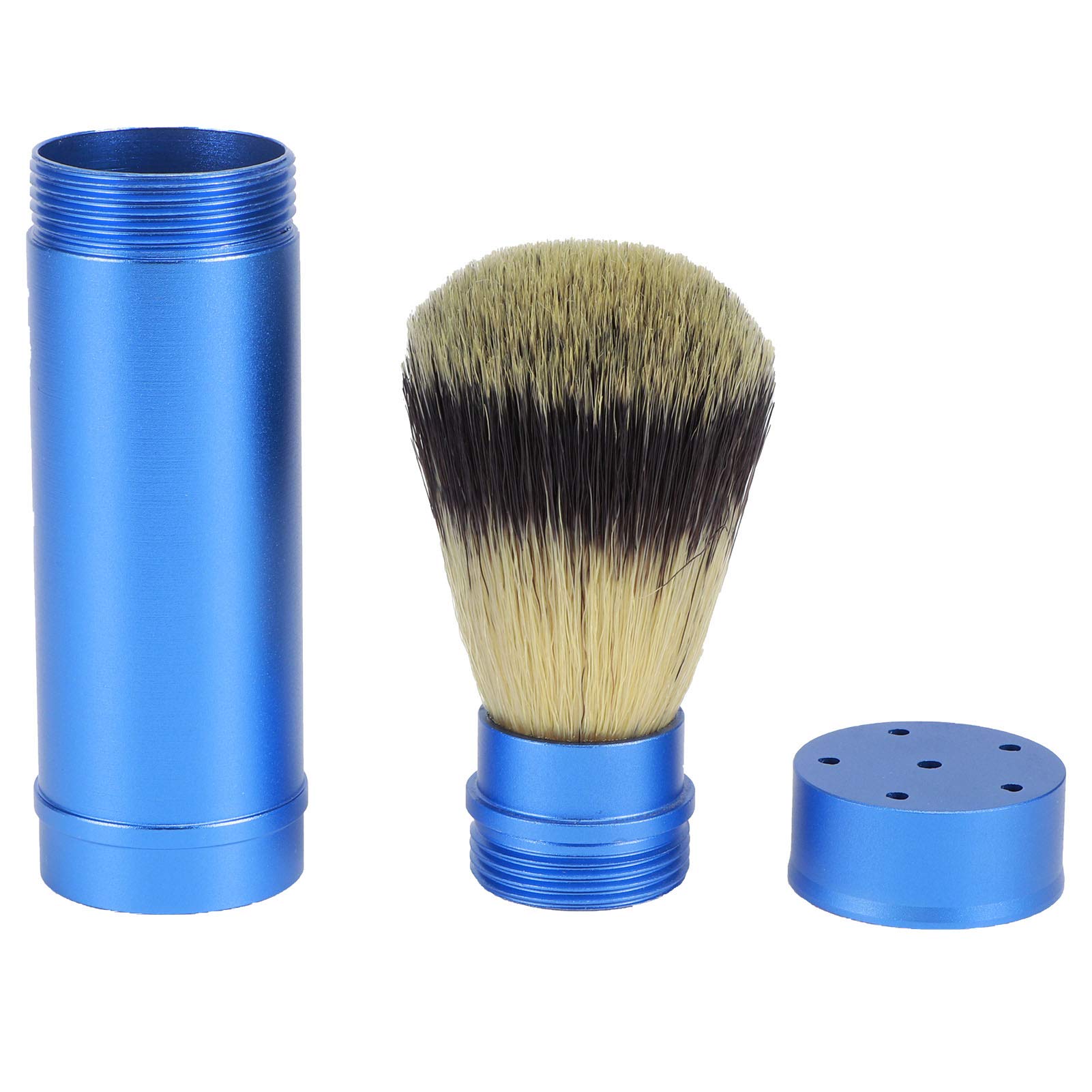 Beard Brush Men Portable Shaving Brush Travel Facial Cleaning Foaming Grooming Tool