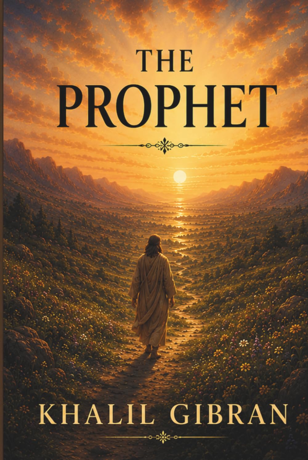 The Prophet by Kahlil Gibran: A Full-Color Illustrated Edition—Featuring 25+ Inspirational Images, Timeless Wisdom, and Poetic Reflections// Premium Quality// A Spiritual Gift
