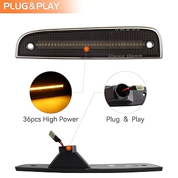 Amazon.com: FetonAuto Amber LED Front Side Marker Lights for