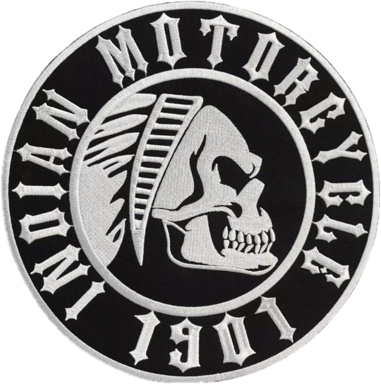 Indian Motorcycle Patch Indian Motorcycles Indian Accessories Embroidered Patch for Vests, Jackets for Motorcyclists, Jackets, T-Shirts and DIY