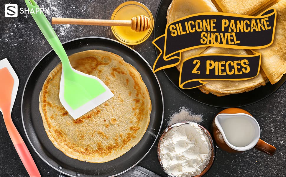 Spatola In Silicone Resistente Al Calore 600°F - Per Pentole Antiaderenti - Foto 6