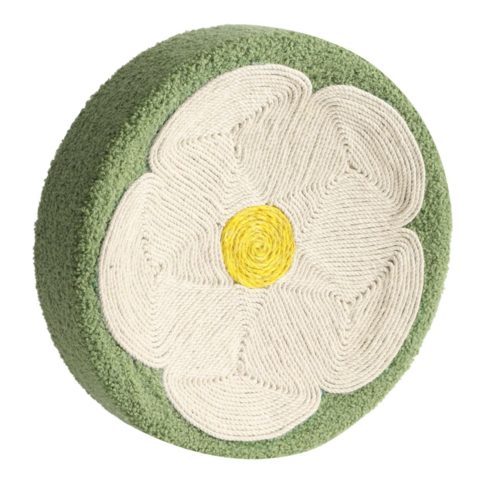 RIZGHWOY Griffoir pour Chat, Tapis Rond en Corde de Sisal for Chats D