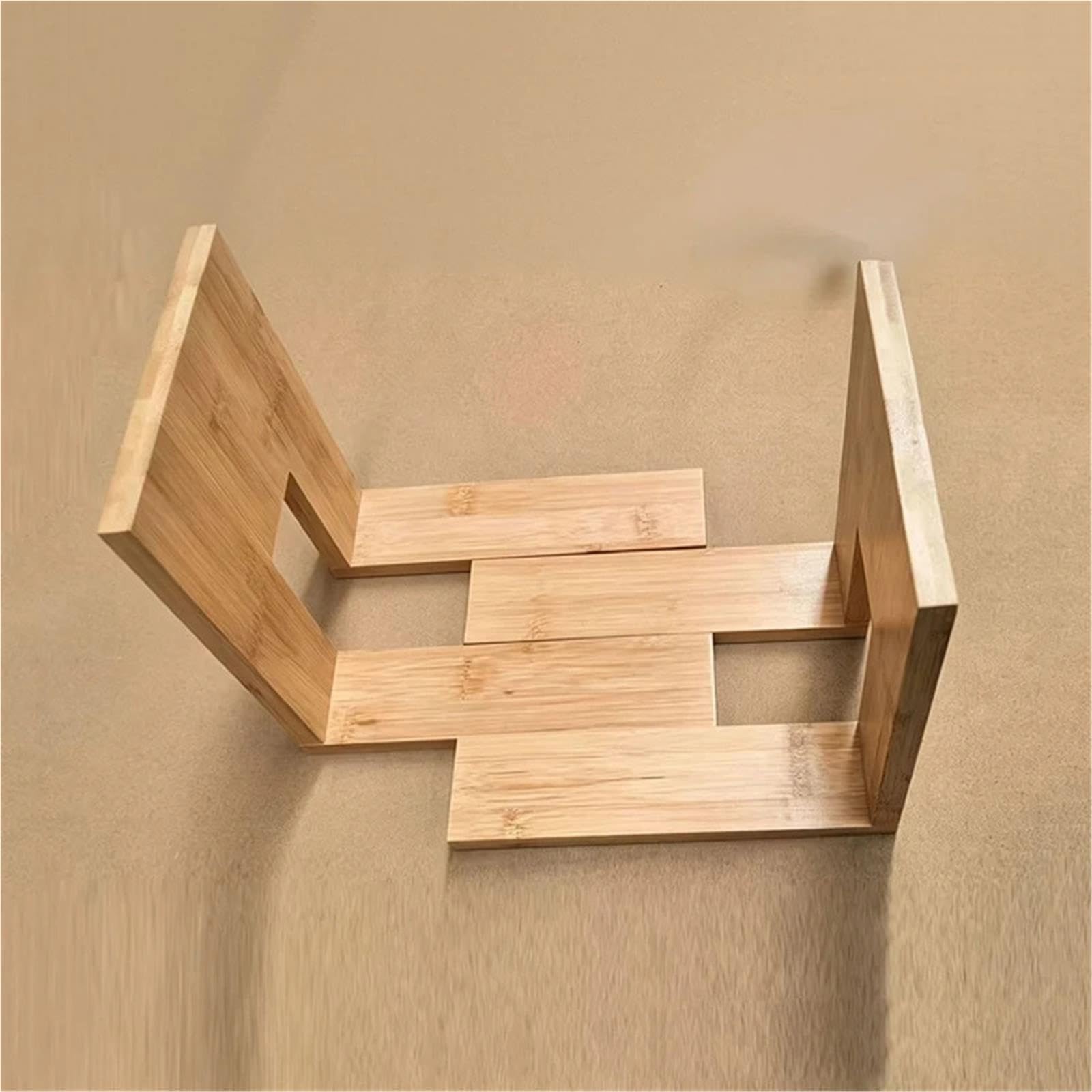 Calle Libro Decorativo para estantes Wooden Holder Expandable